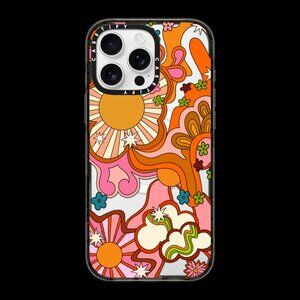 Casetify Seventies Psychedelic by Illustrated by Charlie iPhone16 Pro Max